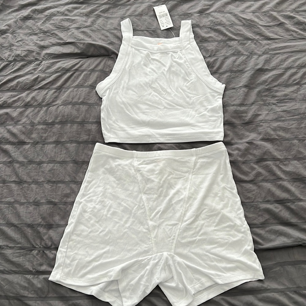 Pacsun white two piece set